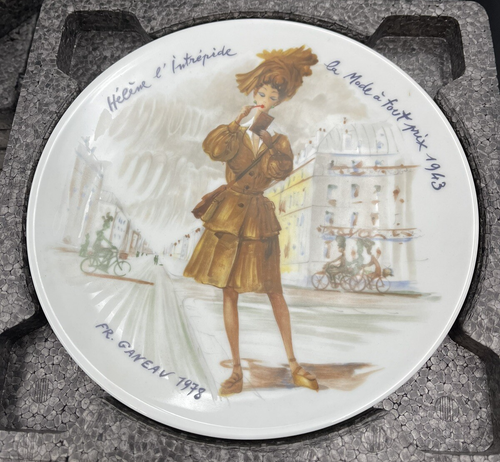 7 Plates HENRI D'ARCEAU Women of the Century LES FEMMES DU SIECLE Limoges - Picture 5 of 8