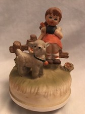 music box carousel-Mary Had A Little Lamb
