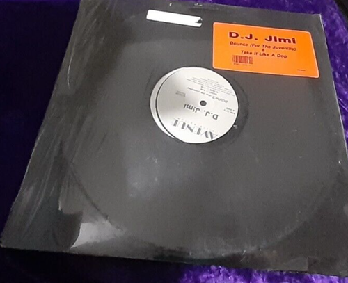 D.J. Jimi Take it Like a Dog Vinyl Record Album Single Sealed Rare - Imagen 3 de 3