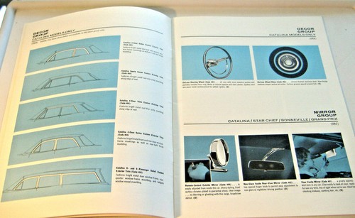 1964 ACCESSORI PONTIAC WIDE-TRACK ~ BROCHURE AUTO - Foto 5 di 12
