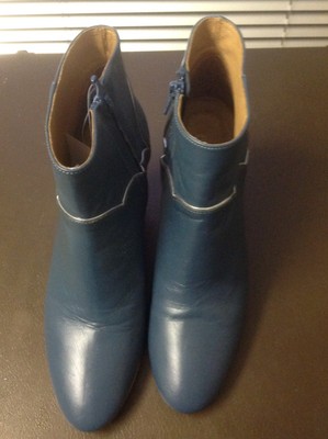 petrol blue boots