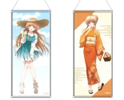 The Angel Next Door Spoils Me Rotten LifeSize Tapestry 70×160cm 2set japan anime