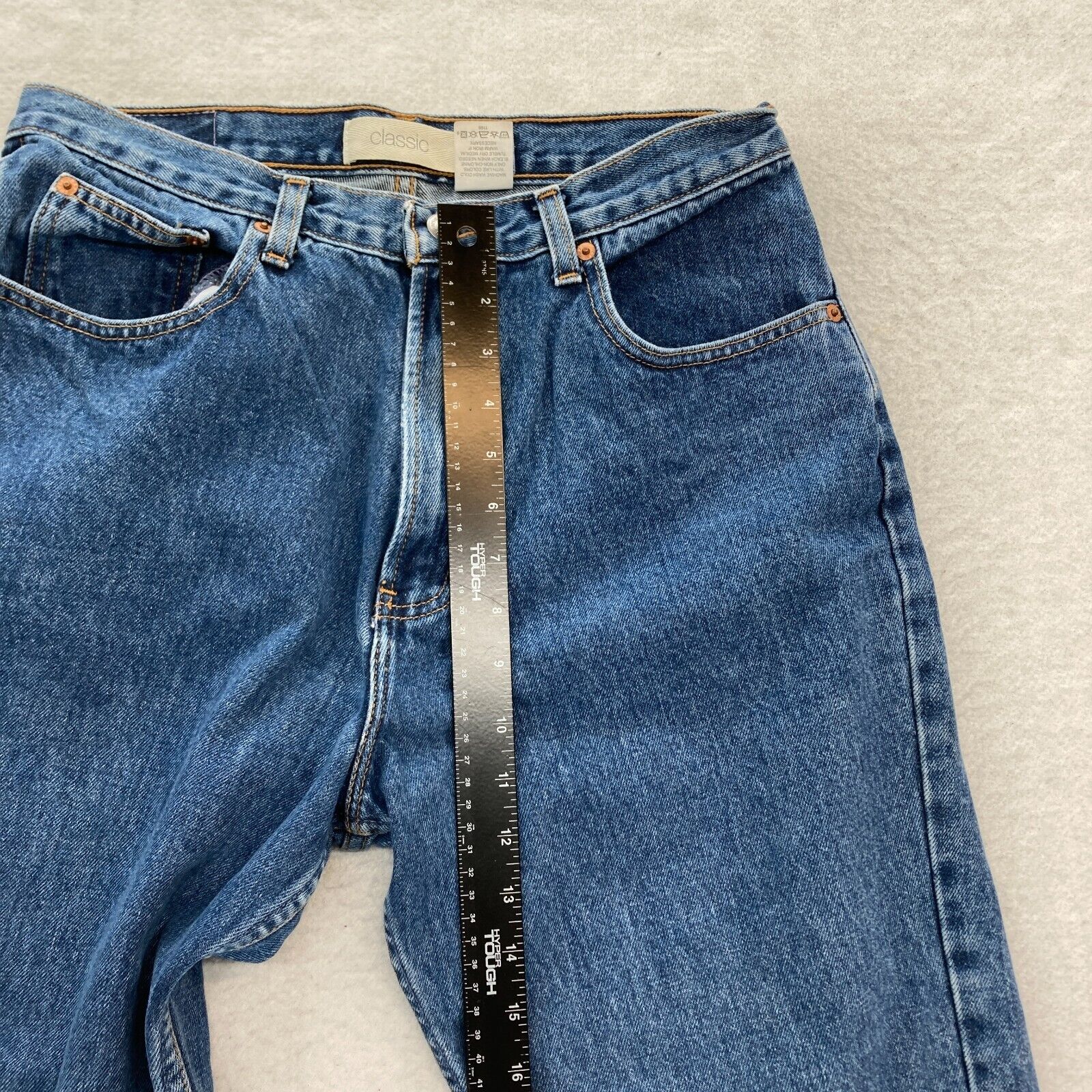 Vintage GAP Jeans Women's 12 Classic Fit Tapered … - image 7