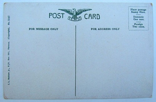VINTAGE POSTCARD - NURSES QUARTERS ANCON HOSPITAL PANAMA - Picture 2 of 2