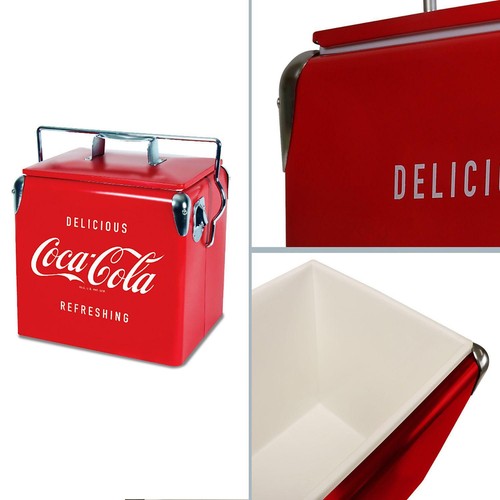 Coca-Cola Retro 13L Ice Chest Cooler With Bottle Opener. |512 - Picture 5 of 7