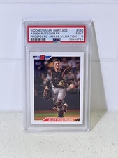 2020 Bowman Heritage Prospects Adley Rutschman Image Variation PSA 9 Mint