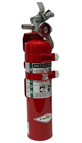Amerex FE C352TS 2.5 lb. BCF USA AM Halon 1211 Fire Extinguisher With Bracket - Picture 5 of 6