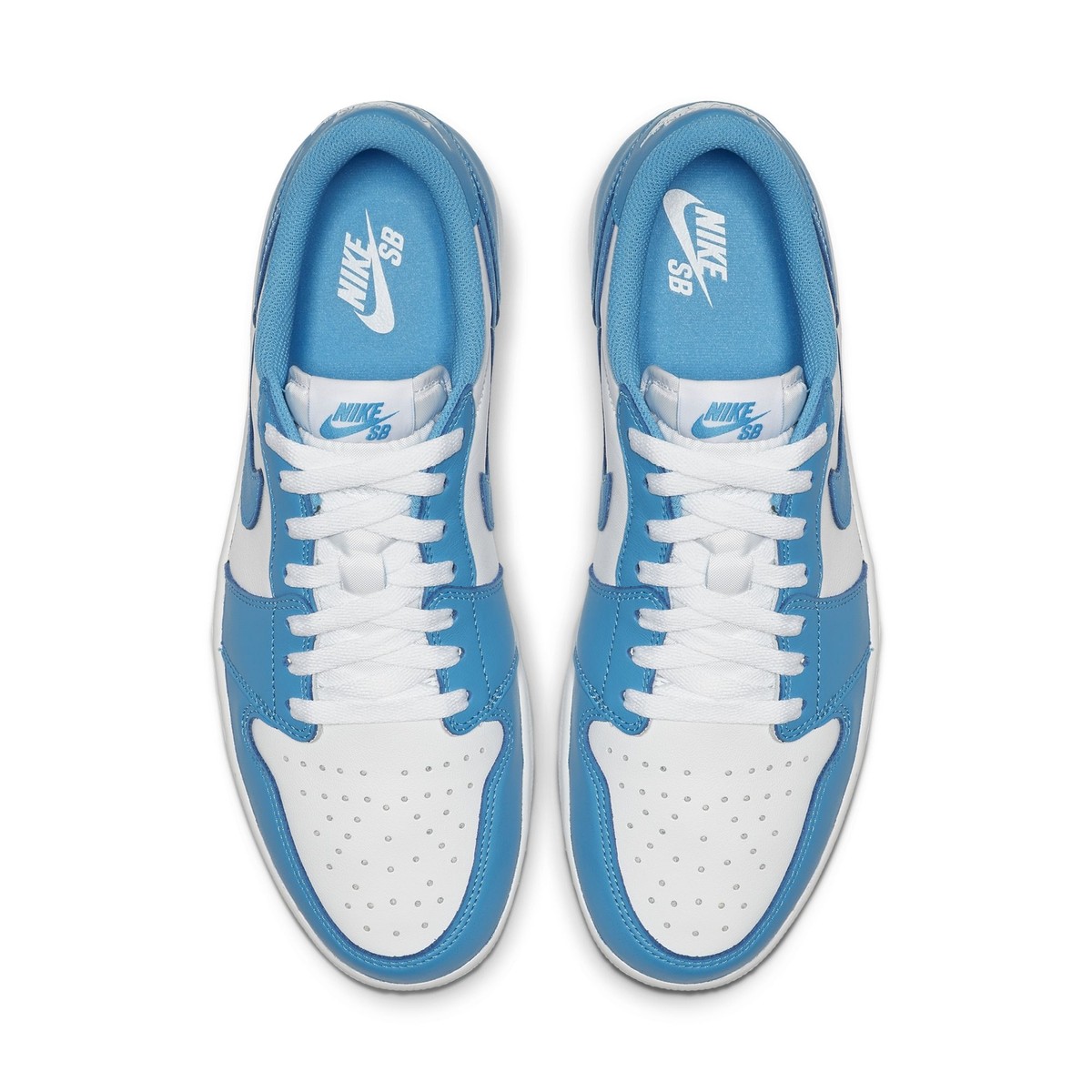 CJ7891-401] Mens Air Jordan Retro 1 Low SB 'UNC' | eBay
