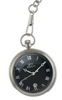 Quartz Silver Black Pocket Watch Pocket Watches