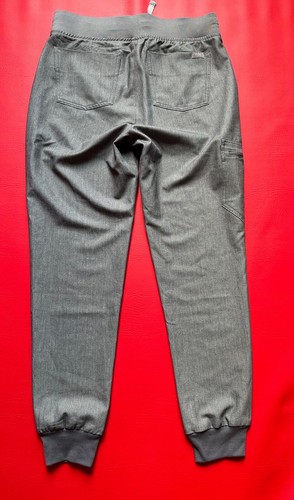 FIGS Zamora 2.0 Gray Jogger Scrub Pants W18SW2005 New With Tags Size Small - Foto 4 di 17