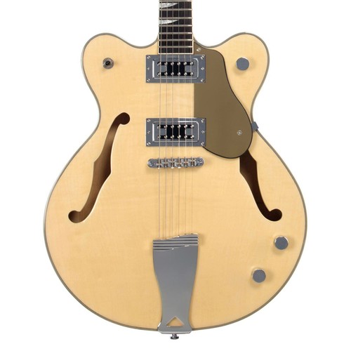 Eastwood Guitars Classic 6 - Natural - Semi Hollow Body Electric Guitar - NEW!