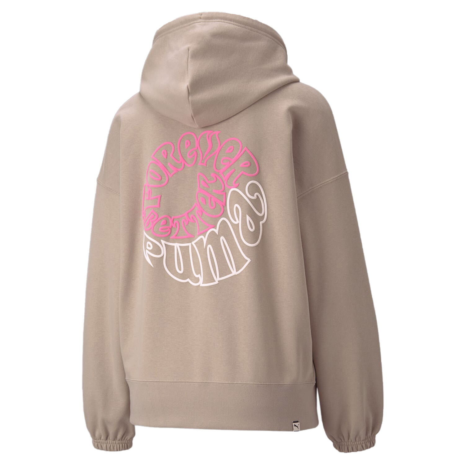 Puma Downtown Graphic Hoodie Womens Style : 531674 image 3