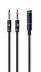 8716309100526 Gembird! Adapter audio stereo 3,5 mm mini jack / 4PIN / kabel audio 0,
