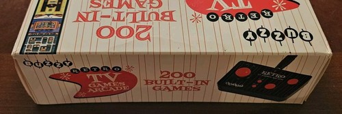 Buzzy Retro TV Videojuegos Plug-n-Play Arcade 200 Incorporado Deportes Carreras Acción - Imagen 6 de 23