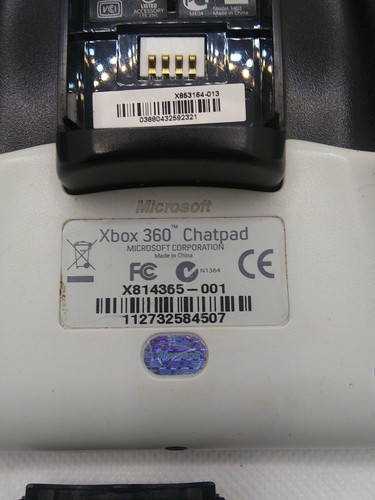 ๐ฆ Microsoft Xbox 360 Wireless Controller With Chatpad Model X814365-001 ๐ฎ - Picture 5 of 7