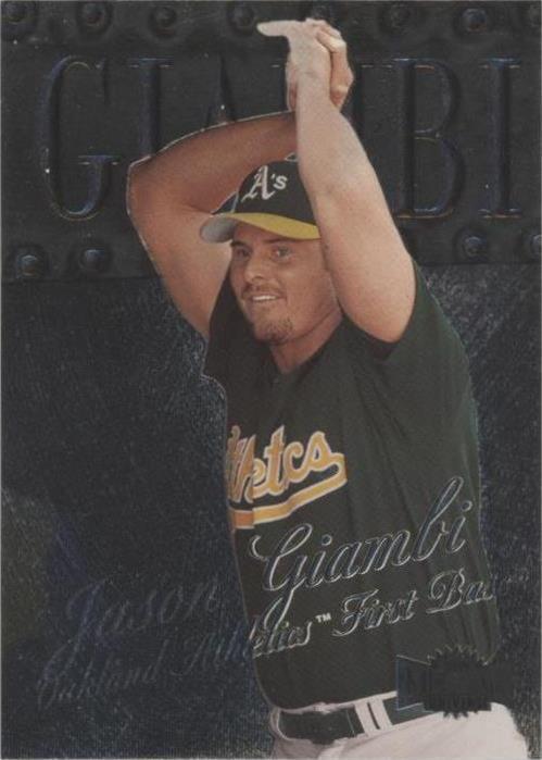 1999 Skybox Metal Universe - Jason Giambi #138 - 1 of 1