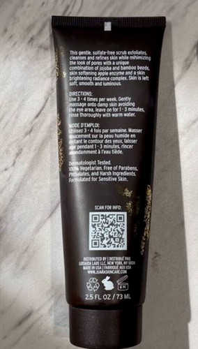 NEW JUARA RADIANCE ENZYME SCRUB AND MASK 3 IN 1 FORMULA 2.5 Oz - Picture 2 of 2