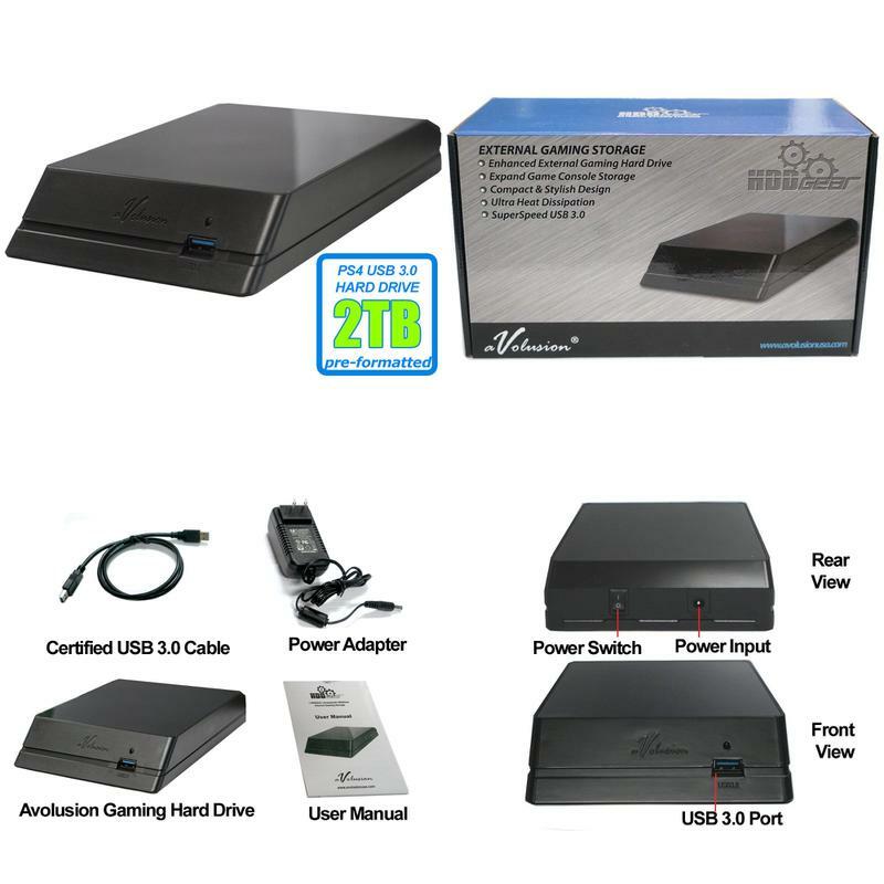 Avolusion Hddgear 2Tb (2000Gb) 7200Rpm 64Mb Cache Usb 3 Avolusion Hddgear 2Tb (2000Gb) 7200Rpm 64Mb Cache Usb 3