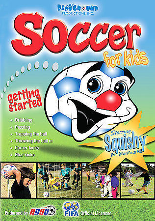 DVD de football pour enfants sous licence FIFA Squishy Ball Démarrer - Photo 1 sur 1