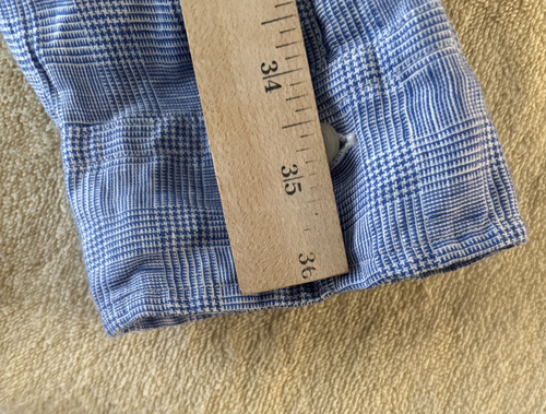 Camisa Brooks Brothers Para Hombres 2XL Lino Madison Fit Bard McNutt Irlandesa Abotonada - Imagen 10 de 10