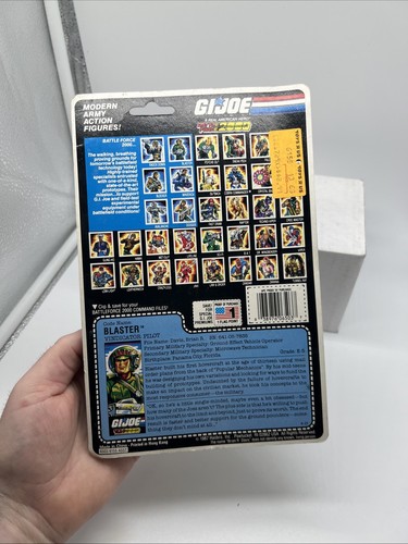 VINTAGE HASBRO GI JOE 1987 BLASTER BATTLE FORCE 2000 MOC 34 BACK SEALED - Bild 9 von 15