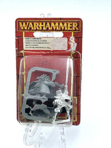 Warhammer Fantasy Battle The Old World Dark Elf Dark Riders New Old Stock # # DQ - Imagen 1 de 4