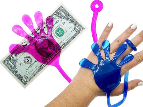 Giant Snap Hand-Jumbo Sticky Hands Toy (1 Pack Assorted) Large 1 - Picture 4 of 7