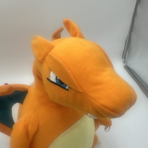 Neu mit Etikett Pokemon Charizard großer Jumbo 20 Zoll Plüschtier Nintendo Stofftier Spielzeugfabrik - Bild 9 von 24