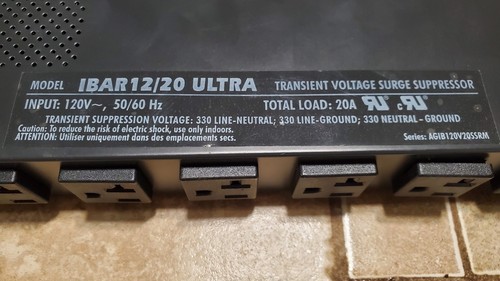 Tripp Lite IBAR12/20ULTRA 12 Outlet Isobar Rackmount Surge Protector/Suppressor - 第 7/8 張圖片