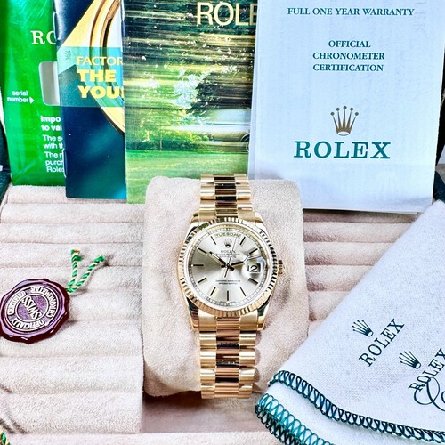 Rolex President Day-Date 118238 18KT Solid Gold - Picture 11 of 11
