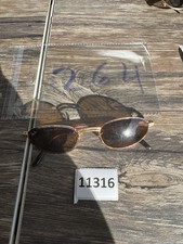 Vintage Rare RAY-BAN W2549 Gold Plated Sunglasses Unisex