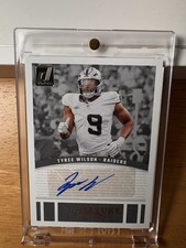 Tyree Wilson Donruss Signature Series Auto #SSE-TWI
