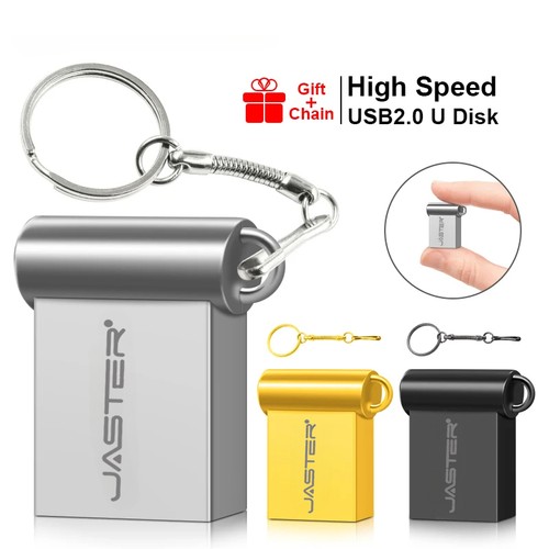 Super Mini Metal USB Flash Drive 8GB 16GB 32GB 64GB 128GB Memory Stick U Disk - Picture 1 of 22
