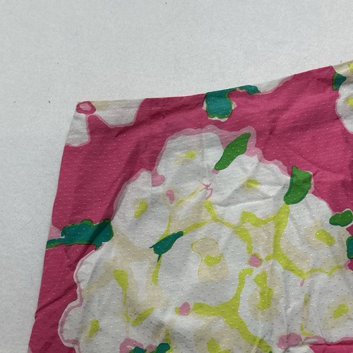 Lilly Pulitzer Women's 4 Pink White Floral Lightweight Cotton Mini Skirt Lined - Picture 4 of 13