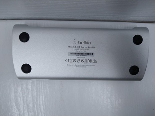Belkin Thunderbolt 3 Express Dock HD - F4U095 - Silver - Afbeelding 11 van 15