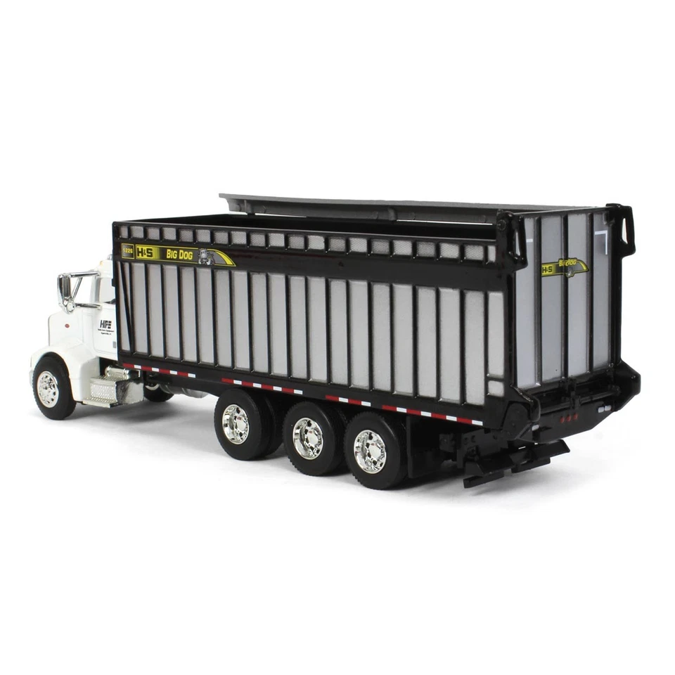 Spec Cast 1/64 White Peterbilt with H&S Big Dog 1226 Forage Box Cust-2011 - Image 4 of 4