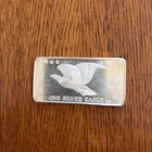 Vintage 1972 W.H. Foster 1 oz .999 Silver Eagle Art Bar low mintage of 1500