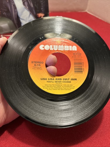 Lisa Lisa And Cult Jam / Head To Toe & You'll Never Change 45 w Picture Sleeve - Picture 6 of 7