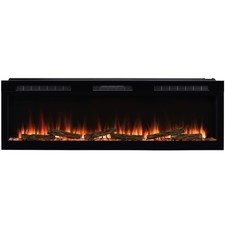Dimplex Sense Optiflame 60" Media Wall Electric Fireplace Remote WiFi Open Box