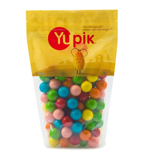 Yupik Bubble Gum Max Mix, 1 kg (grandi palline di gomma) {Importato dal Canada} - Foto 2 di 5