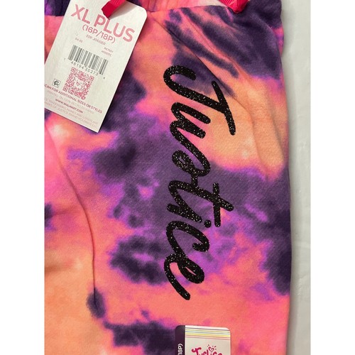 Justice Tie Dye Jogger Sweatpants Girls XL Plus NWT Lounge Activewear - Picture 7 of 8