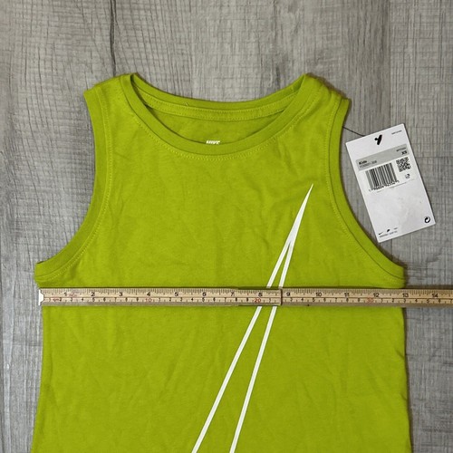 NWT Nike Sportswear Victory Big Kids Girls Tank Top Size XS Green Logo Swoosh - Picture 8 of 11