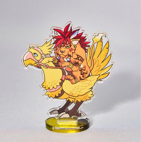 Final Fantasy Vii Reverse Mini Acsta Red Xiii Chocobo - Picture 1 of 3