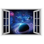 60 X90cm Home Decor Stickers Planet Wall Living Room Accessories