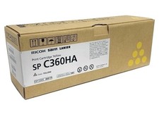 Genuine Ricoh 408179 Yellow High-Yield Toner - NEW SEALED
