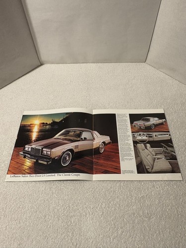 Original 1980 CHRYSLER LEBARON SALES BROCHURE Ad Catalog - Picture 4 of 9