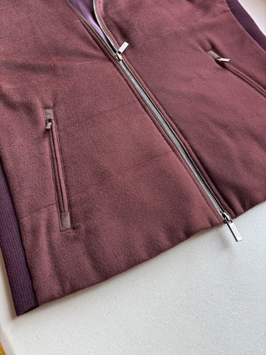 NWT Maurizio Baldassari 100% Cashmere Vest Size 42 (52 EUR) - Foto 10 di 13