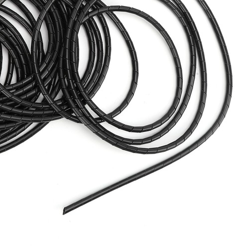 12-5m Electrical Wires Organizer Sleeve Smooth Corrosion Resistant PVC Spiral - Afbeelding 10 van 22