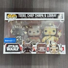 Funko Pop 40th Star Wars  Ewok 3 Pack, Teebo, Chief Chirpa And Logray