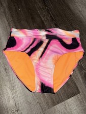 Justice Girls Tie Dye Swimsuit Bottoms Size XL 16-18PL